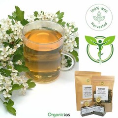 Hawthorn Herbal Tea Loose Leaf & Flower 100% Natural Wild Harvested Bulgaria BIO