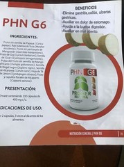 proher natura G6 Elimina Gastritis,colitis,ulceras Gastricas