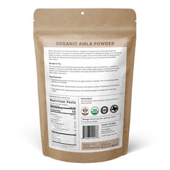 Organic Amla Powder (4 OZ) Amla Powder for Hair Growth (Indian Gooseberry)