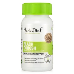 Black Cohosh Extract Capsules Female Menopausal Health Support Hormonal Balance