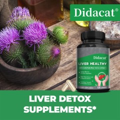 Liver Cleanse Detox & Repair Formula – Herbal Liver Support Supplement 30/60/120