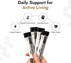 Pure Shilajit Energy & Stamina Sticks – 7500mg Ginger Honey Flavor, 30 Count