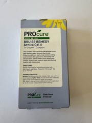 Procure Science&Nature Bruise Remedy Gel Plus Natural Arnica Montana 2 FLOZ 60ML
