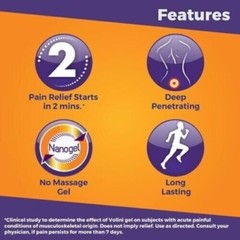 VOLINI MAXX SPRAY FOR KNEE, MUSCLE,JOINT, NECK & LOW BACK PAIN (2 X 55g)EXP 2025