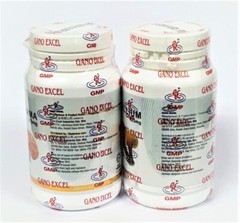 1 SET of 1 x Gano Excellium 90 + 1 x Ganoderma Lucidum 90 Capsules Lingzhi USA