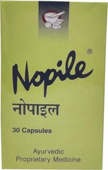 AYURVEDIC HERBAL NOPILE 30 X 3 CAPSULES INTERNAL & EXTERNAL PILES FREE SHIP 2027