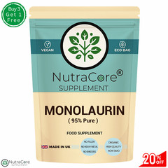 Monolaurin Capsules-550mg – Boost Immune Health, Skin Care & Anti-inflammation