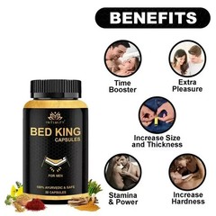 NEW . 30 Powerful Capsules . Works In 10 Minutes. 100% Money Back, Pack of 1