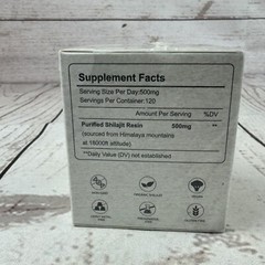 Himalayan Shilajit Resin 60g – Natural Supplement with Humic Fulvic Acid