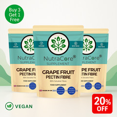 Grapefruit Pectin Fibre 600mg CAPS-(85% Soluble fibre)-Constipation-90Caps