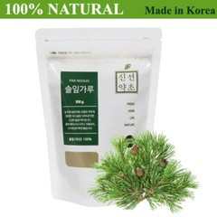100% Natural Pine Needle Powder 300g Medicinal Korean Herbal Powder Madein Korea