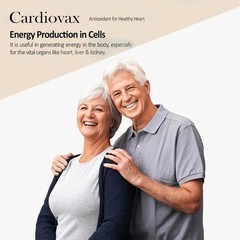 Vokin Biotech Cardiovax+Cardioplus, 60×2 Tabs, Arjuna, Moringa b274