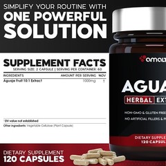 Agauje Fruit Extract 10:1 Extract 120 Capsules