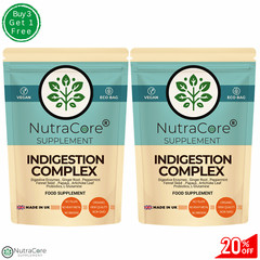 Indigestion Complex Caps 750mg-Digest Enzymes, Ginger, Peppermint Fennel, Papaya
