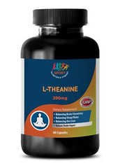 High Potency Theanine – L-THEANINE EXTRACT 200MG – Enhances Productivity – 1Bot