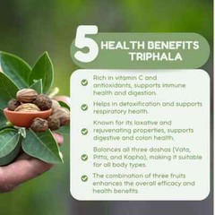 Sri Sri Tattva Ayurveda TRIPHALA 60 Tablets | 500mg Tablet | Free Shipping
