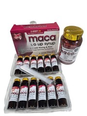 12 Ampoules 120 Pills Pure Maca Fenugreek Aguaje Mini Set For Enlargement