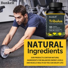 Tribulus 1000mg per serving Minimum 95% Saponins Extract 30 To 120 Capsules