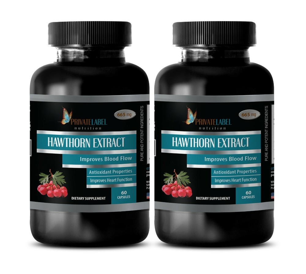 HAWTHORN BERRY Extract – Cardiovascular Support – Circulatory Function -120 Caps