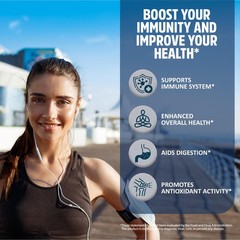 StrongVit Immune Support Supplement 12 in 1 Complex with 60 Count (Pack of 1)