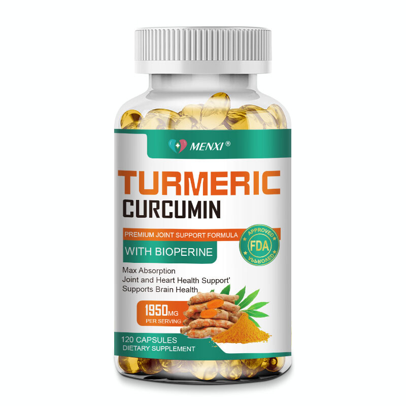 Turmeric Curcumin with Bioperine 1950mg High Absorption Triple Strength Capsules