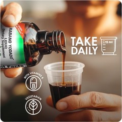 8 FL Oz Horseradish Extract Supplement for Energy & Thyroid Support – All Ages