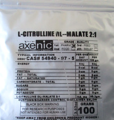 100 Grams L- Citrulline DL- Malate 2:1 Powder CAS 54940-97-5