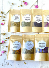 1/2oz Natural Bulk Herb Bags A – Z Organic & Wildcrafted Apothecary Herbs