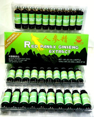 RED PANAX GINSENG EXTRACT 1 BOX 30 BOTTLES EXTRA STRENGTH 4500 mg