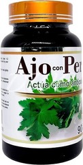 Productos El Colibri AJO con Perejil Garlic and Parsley Extract 90 CAPSULES