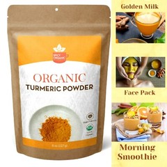 TURMERIC ROOT POWDER Organic, Non-GMO, Curcumin, Gluten Free, 100% Raw, GIFT