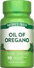 Oil of Oregano 3000mg | 90 Softgels | Non-GMO, Gluten Free| by Nature’s Truth