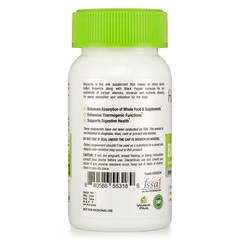 Piperine 95% Bioperine Black Pepper Extract Capsules Boosts Turmeric Absorption