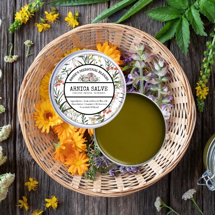 ORGANIC ARNICA SALVE | Inflammation | Varicose Veins | Joint Pain | Circulation