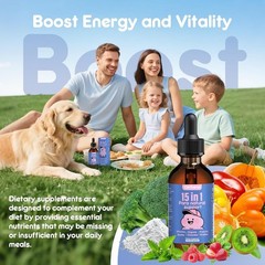 Kids & Adults Parasite & Candida Cleanse Liquid Detox 2oz, Berry Flavor