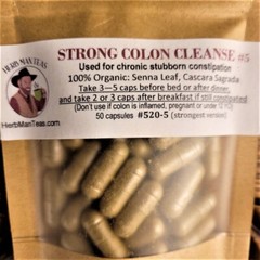 Strong COLON CLEANSE for chronic constipated. Used clinically by master herbalis