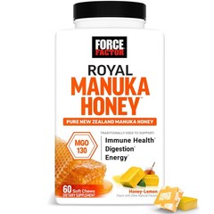 Force Factor Royal Manuka Honey, Pure New Zealand Manuka, Honey