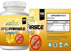 Worm parasite cleanse colon detox lcleanser support set 190 flush your colon
