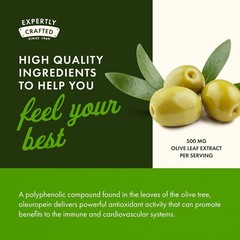 Swanson Olive Leaf Extract Capsules with 20% Oleuropein – Provides Immune…