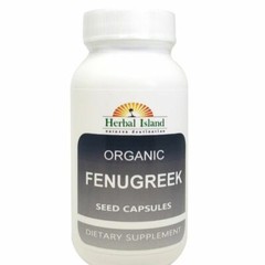 Organic Fenugreek Seed Capsules – 500mg – Trigonella Foenum-Graecum – Methi
