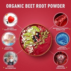 5/2/1 LBS Organic Beet Root Powder Raw Pure Beta Vulgaris Nitric Oxide Booste