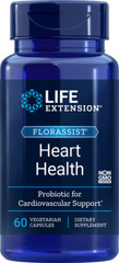 FLORASSIST HEART HEALTH PROBIOTIC DIGESTIVE 60 Capsule LIFE EXTENSION