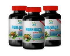 muira puama tribulus – PURE MACA 1600MG – general wellness 3 Bottles