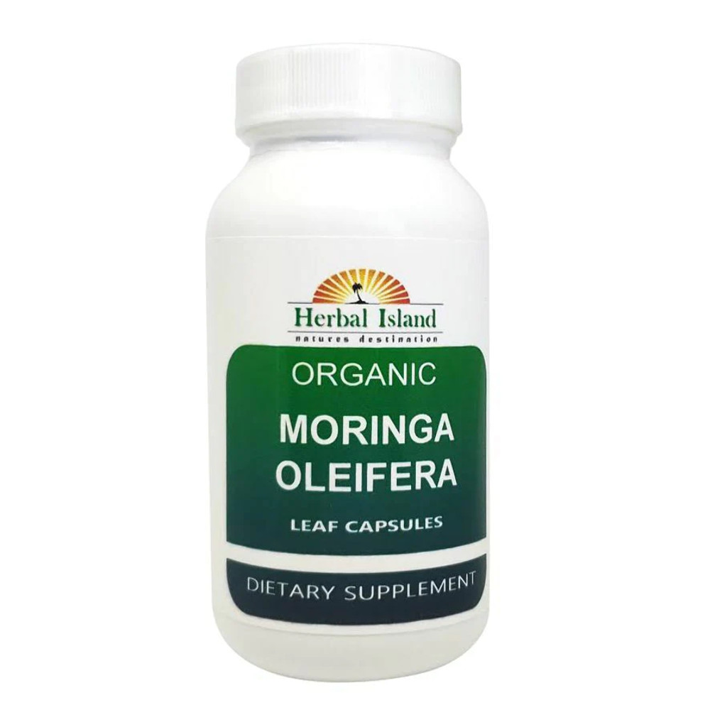 Moringa Oleifera Leaf Capsules – Organic (500mg Each)