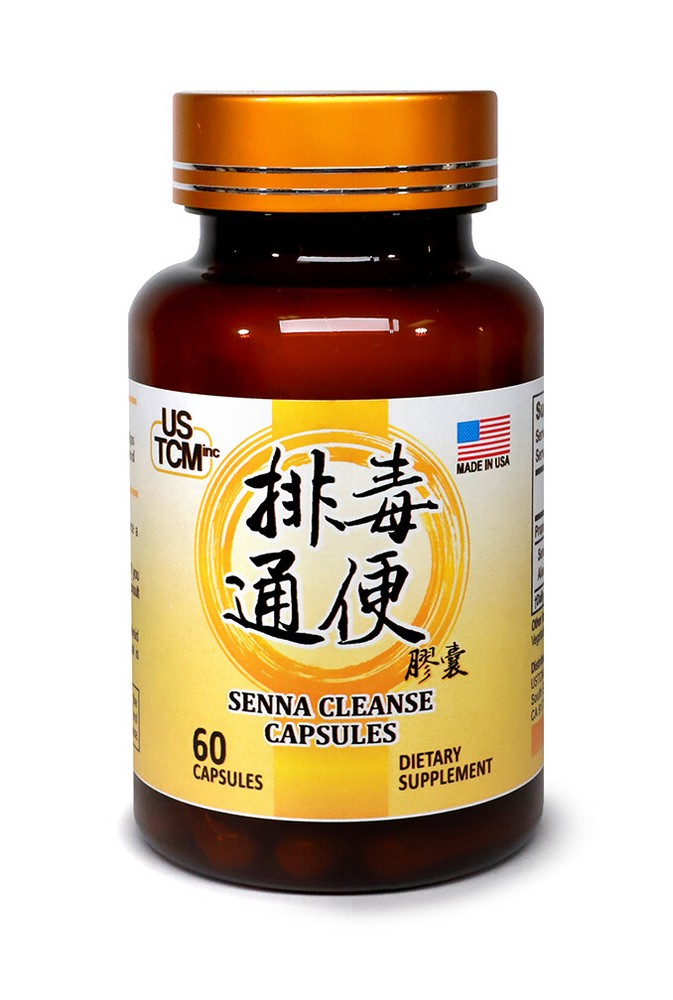 Senna Cleanse Capsules 排毒通便膠囊 60 Vegetable Capsules Healthy Digestive System