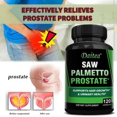 Saw Palmetto 1235mg – Premium Prostate Health Support Supplement for Men