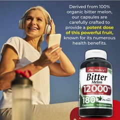FITO MEDIC’S Lab | Bitter Melon | Capsules | 1 Count (Pack of 1)