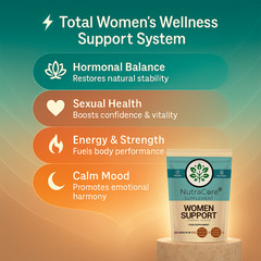 ” WOMEN SUPPORT COMPLEX ” Capsules 5000mg-(Chasteberry & Qong Quai)-90Capsules