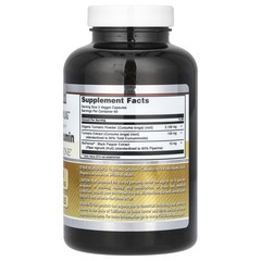 Turmeric Curcumin with BioPerine, 2,250 mg, 180 Veggie Capsules (750 mg per