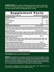 Organic Greens Powder by Nature’s Truth – 20+ Superfoods – 5.29 Oz – Unflavored